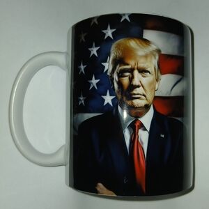 (New) Patriotic Trump Mug (12oz)